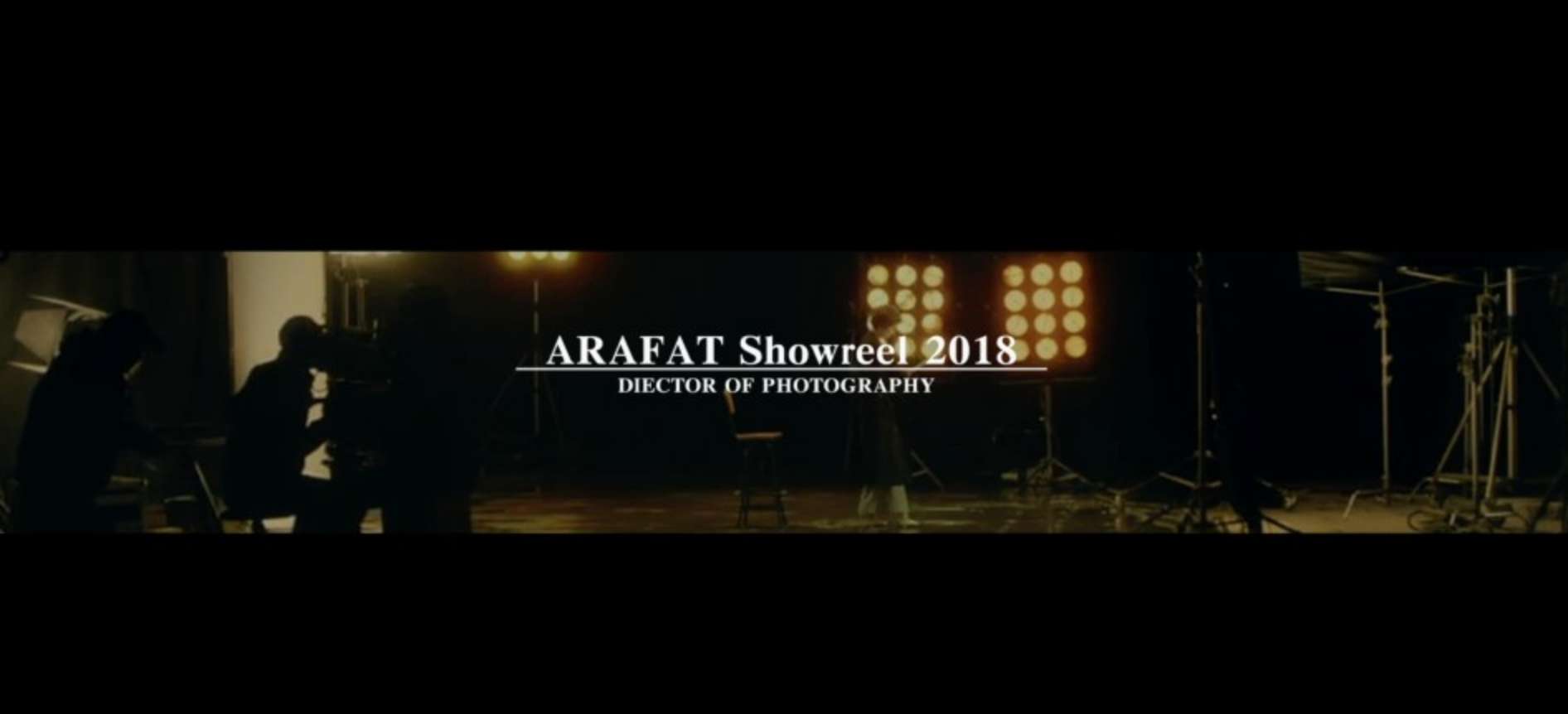 ARAFAT Showreel 